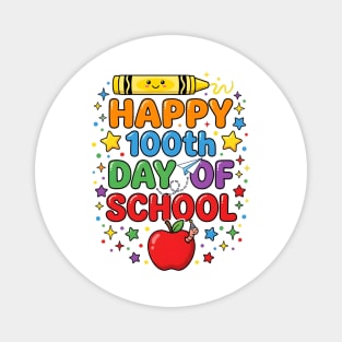 Happy 100th Day of School Celebration Magnet
